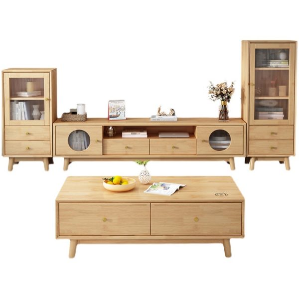 hb-6205-TV cabinet coffee table