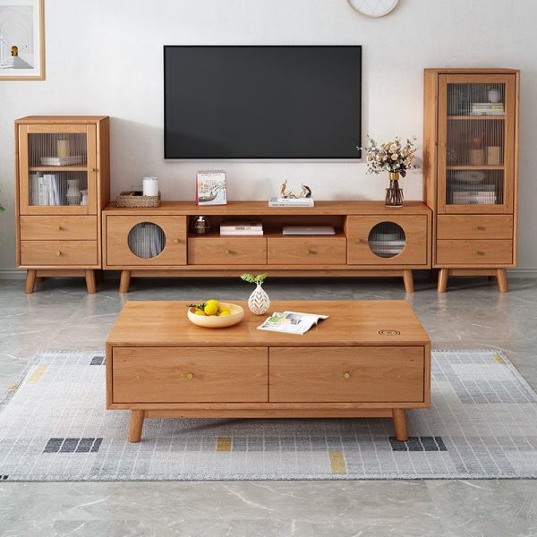 hb-6205-TV cabinet coffee table - Image 4