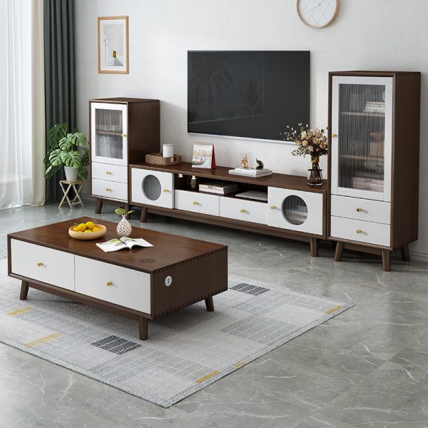 hb-6205-TV cabinet coffee table - Image 2