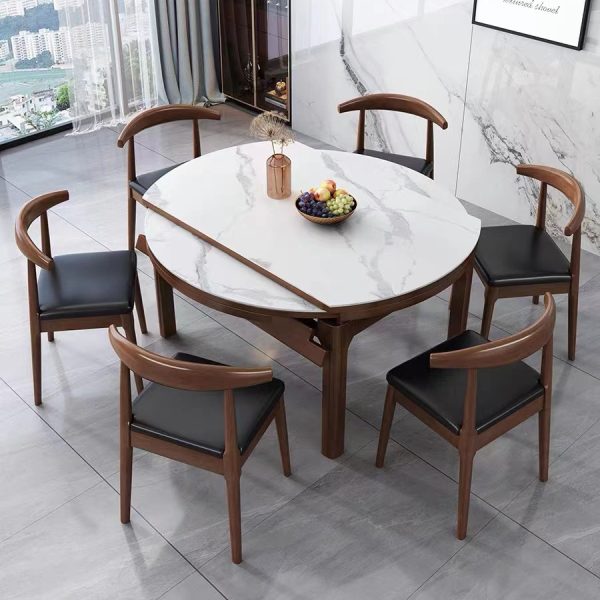 HB-8099-Hotel.restaurant.banquet.Home Dining Table - Image 4