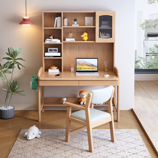 HB-2096B-Liftable children's study table - Image 4