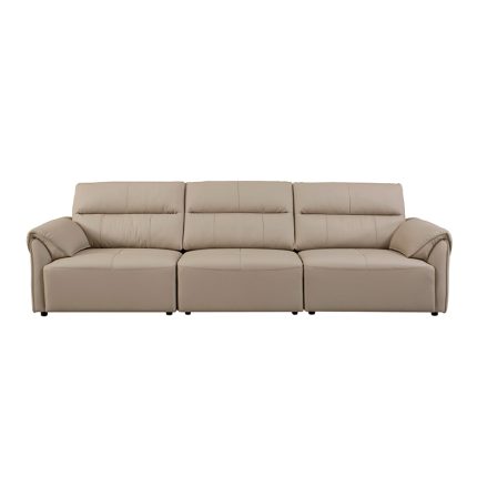 Italian Style Electric Recliner Sofa - Faux Leather, Adjustable Seat, WholesaleLP-8040