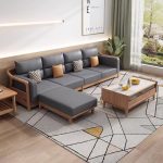 Solid Wood Sofa