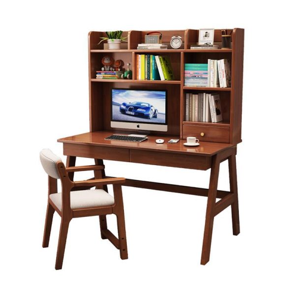 HB-2099-Solid wood desk computer desk