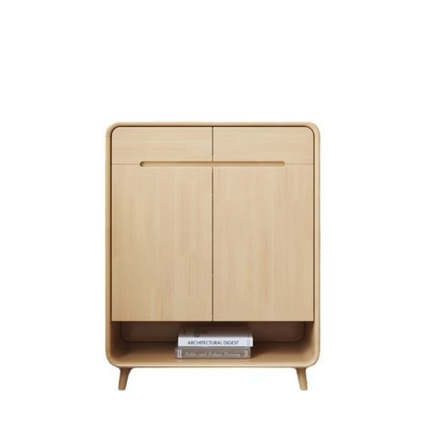 HB-5612-Wooden shoe cabinet with storage