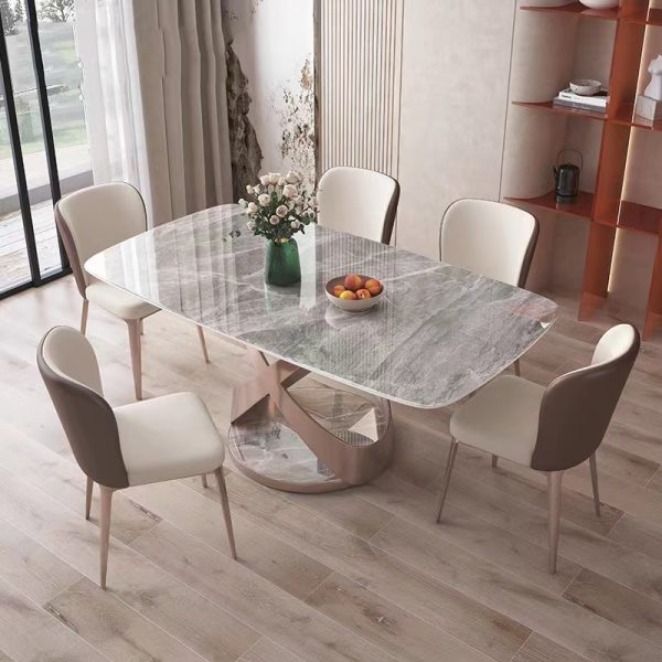 HB-503-Ribbon Western dining table - Image 4