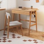 Modern Minimalist Nordic Style Solid Wood Desk