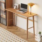 Modern Minimalist Nordic Style Solid Wood Floating Desk