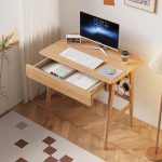 Modern Minimalist Nordic Style Solid Wood Desk