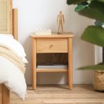 Scandi-Inspired Red Oak Nightstand