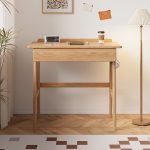 Modern Minimalist Nordic Style Solid Wood Desk