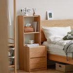 Wholesale Modern Red Oak Nightstand