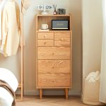 Scandi-Inspired Red Oak Dresser