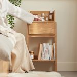 North American Red Oak Storage Cabinet for Wholesale
