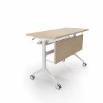 Adjustable and Foldable Study Desk for Educational Settings
