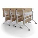 Adjustable and Foldable Study Desk for Educational Settings