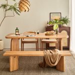 Rustic Farmhouse Wooden Table – Durable & Family-Friendly Centerpiece