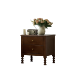 Discover vintage elegance with the rubberwood solid