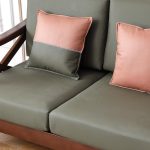 American Country Solid Wood Sofa