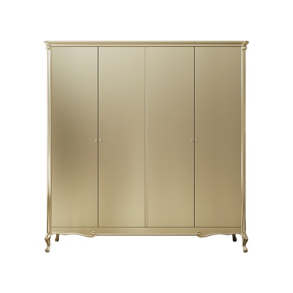 American Light Luxury Modern Minimalist Bedroom Wardrobe-JF-22