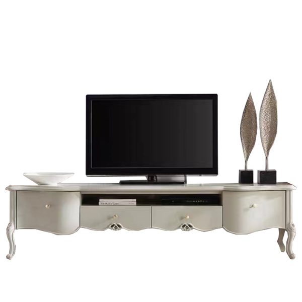 American Solid Wood TV Stand – Classic & Functional for Wholesale Buyers