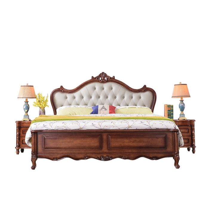 Solid Wood Bed