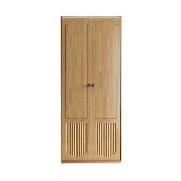 Solid wood wardrobe