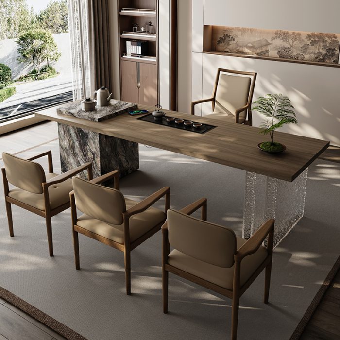 A solid wood coffee table is the centerpiece of your living room with its durability and charm.