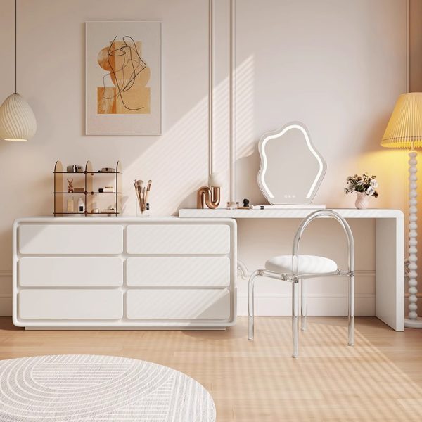 Cream Style White Dresser Bedroom