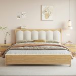 solid wood bed