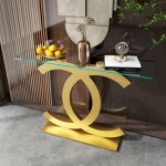 Entryway Table Base with Durable Stainless Steel Frame