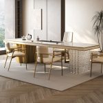 Luxury stone coffee tables redefine modern elegance.