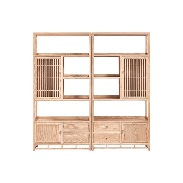 Customizable Modular Living Room Shelf – Elegant & Practical Storage Solution