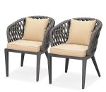Create an outdoor oasis with versatile dining solutions.