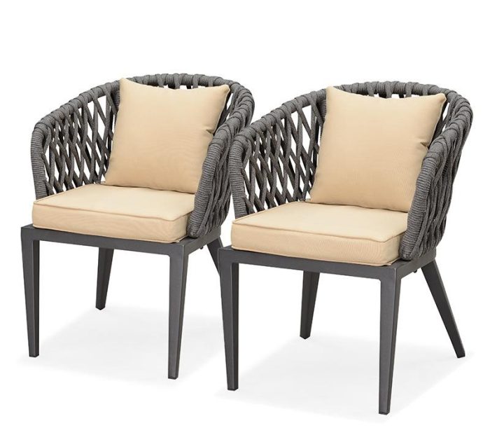 Create an outdoor oasis with versatile dining solutions.