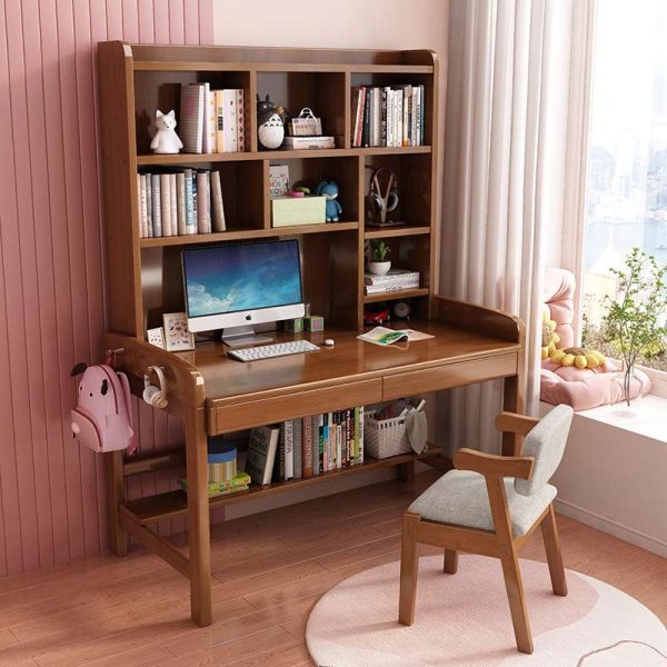 Eco-Friendly Children's Bookcase & Counter Unit