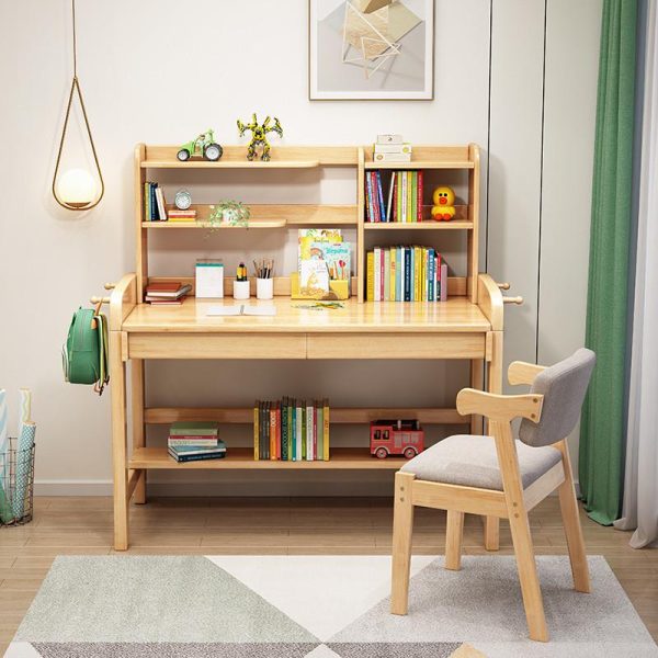 Eco-Friendly Children's Bookcase & Counter Unit