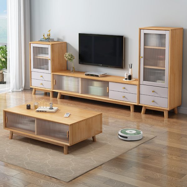 Eco-Friendly Nordic Coffee Table and TV Stand 