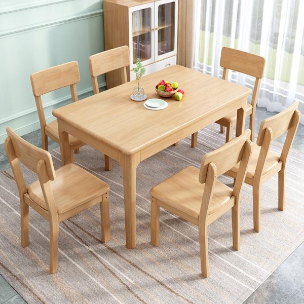 Eco-Friendly Nordic Dining Table 