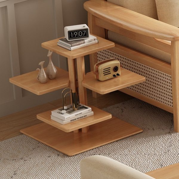 Eco-Friendly Nordic Solid Wood Coffee Table