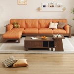 Eco-Friendly Nordic Solid Wood Sofa for Modern Homes