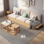 Eco-Friendly Nordic Wood Sofa