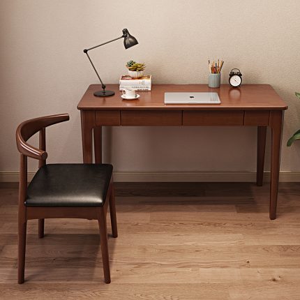 Eco-Friendly Solid Wood Office Desk