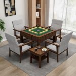 Electric Mahjong Table for Elderly – Effortless Operation & Comfortable Design