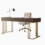 Ergonomic All-in-One Office Desk with Minimalist Style