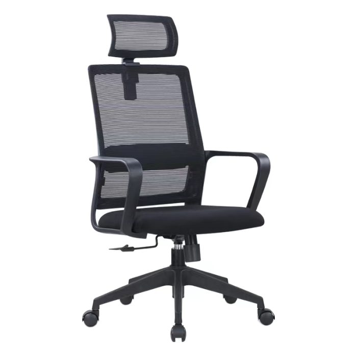 Ergonomic Mesh Reception Chair – Style Meets Functionality