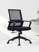 Ergonomic Mesh Reception Chair – Style Meets Functionality