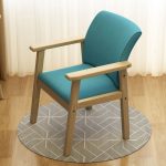 Ergonomic Solid Wood Backrest Chair for Elderly-Friendly Spaces