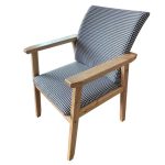 Ergonomic Solid Wood Backrest Chair for Elderly-Friendly Spaces