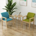 Ergonomic Solid Wood Backrest Chair for Elderly-Friendly Spaces